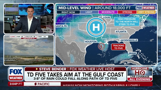Tropical Weather Alert: Potential Cyclone Threatens Texas and Louisiana playlist