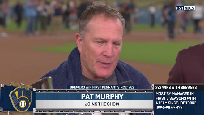 Pat Murphy reflects on Brewers' historic NL Pennant win