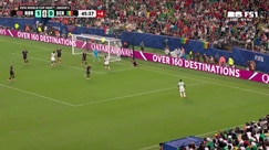 Nicolas Jackson tests the goalkeeper with a powerful shot