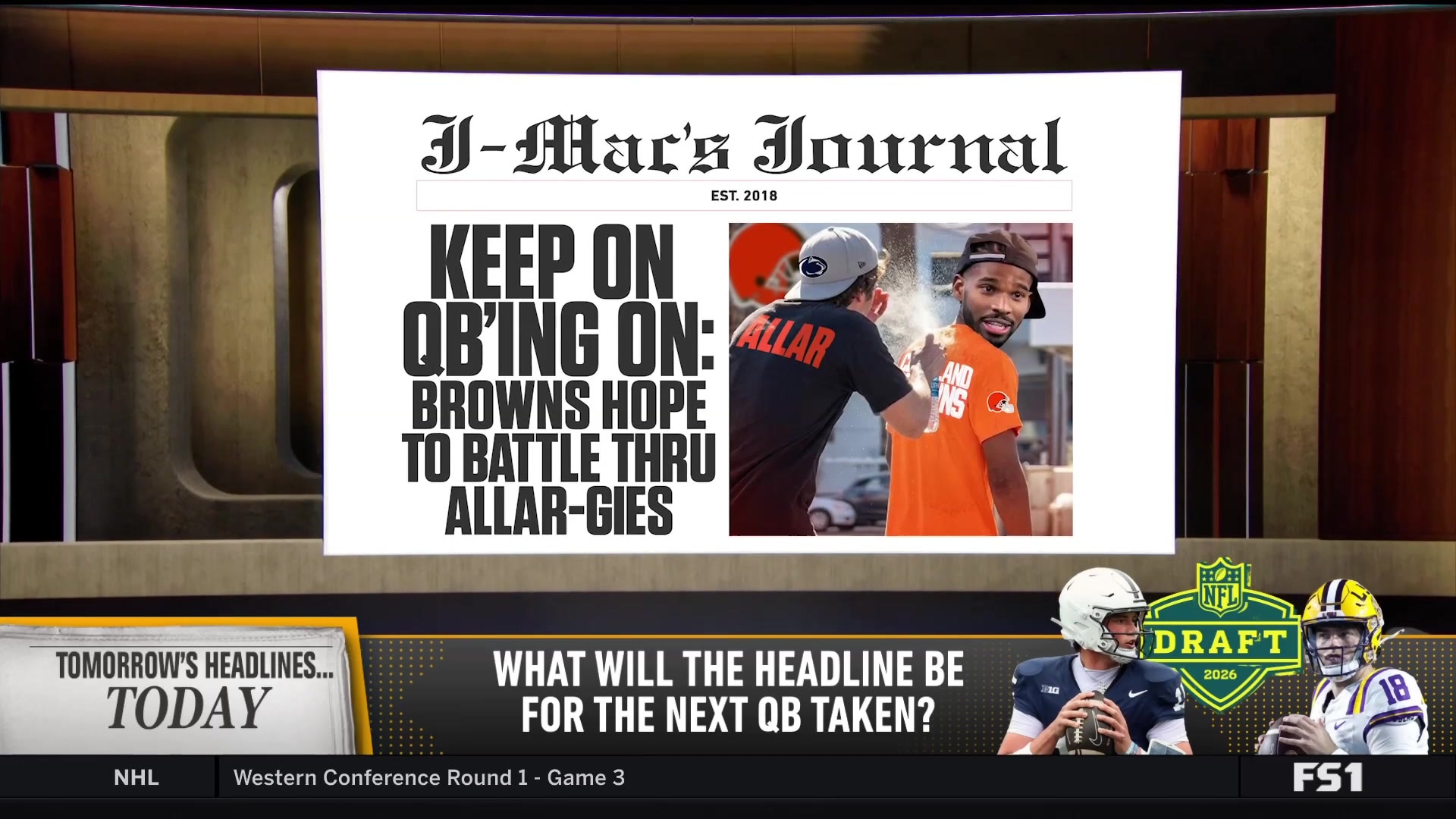 J-Mac Predicts Drew Allar to the Browns