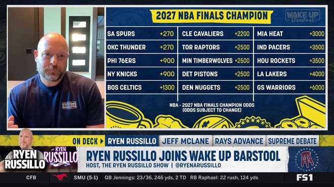 Ryan Russillo predicts his 2027 NBA Finals champion