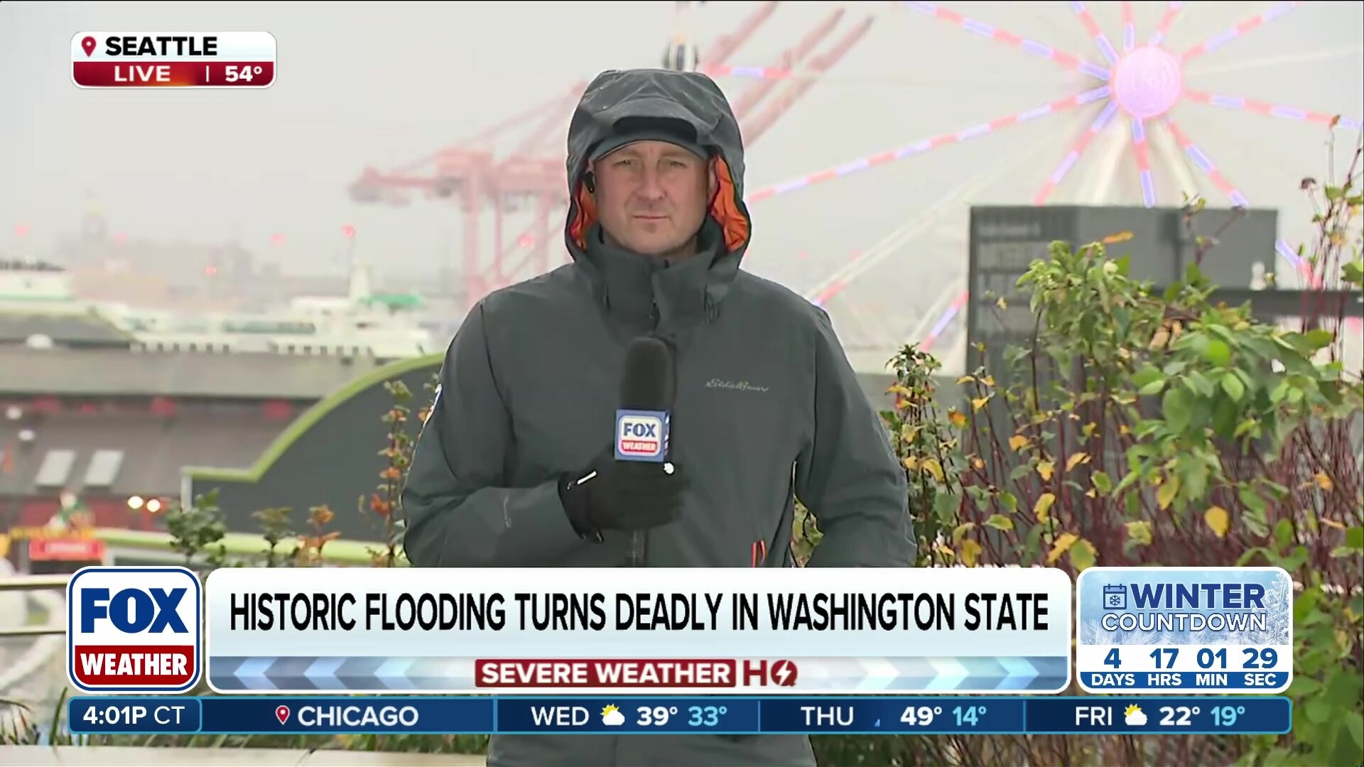 Historic flooding turns deadly in Washington State amid heavy rain and winds