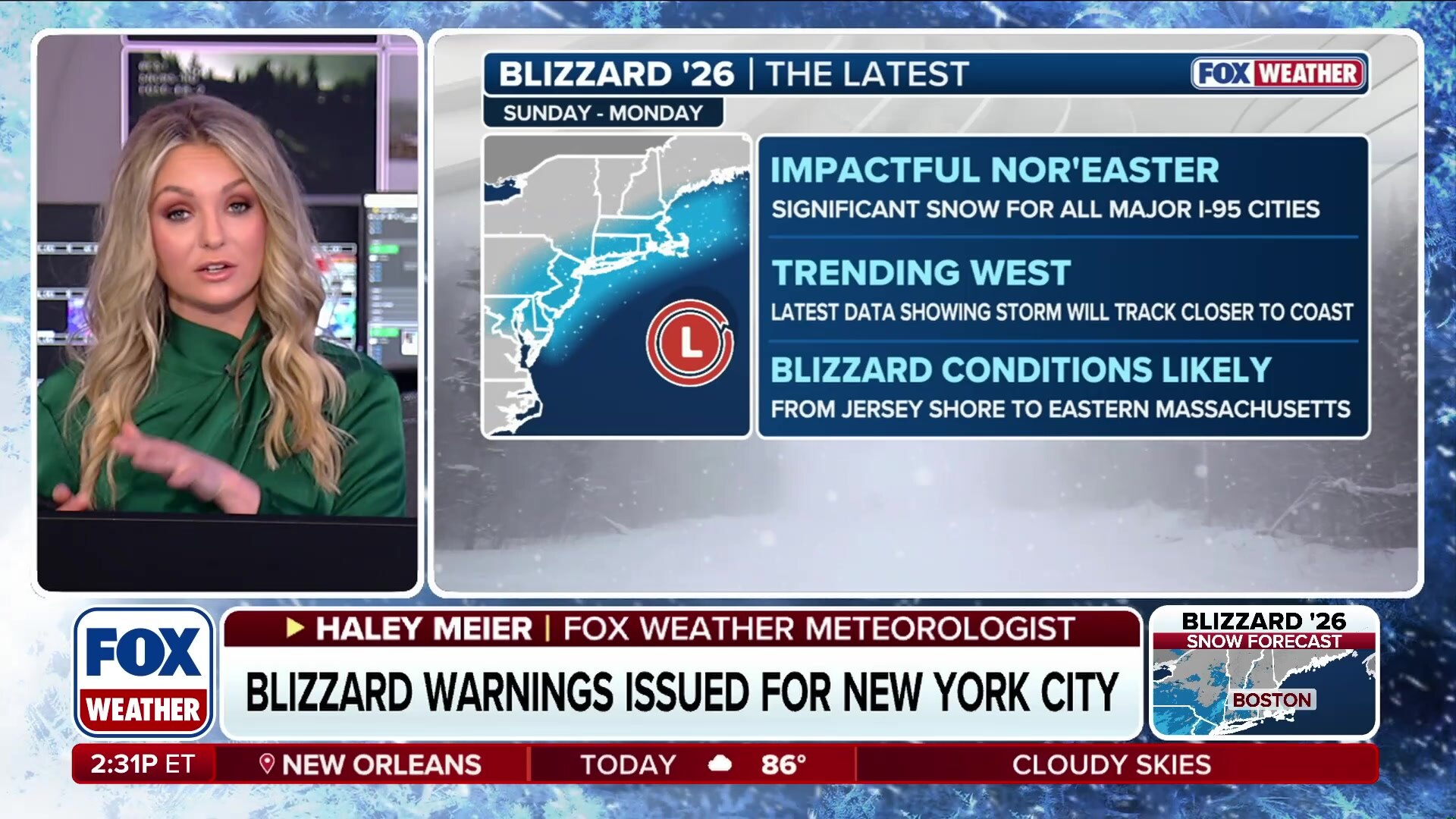 Watch Powerful Nor'easter rapidly intensifies into a bomb cyclone - Fox ...