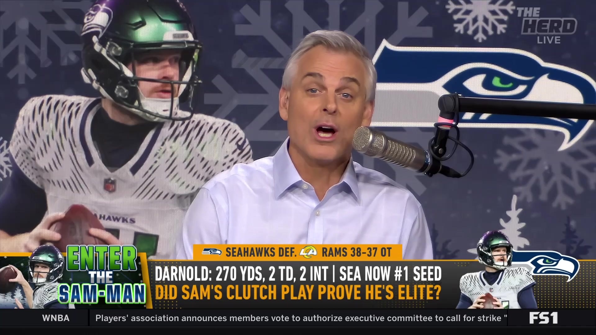 Colin Cowherd: Sam Darnold embodies resilience and accountability