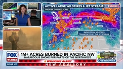 Wildfires fuel widespread smoke and degrade air quality in Pacific Northwest