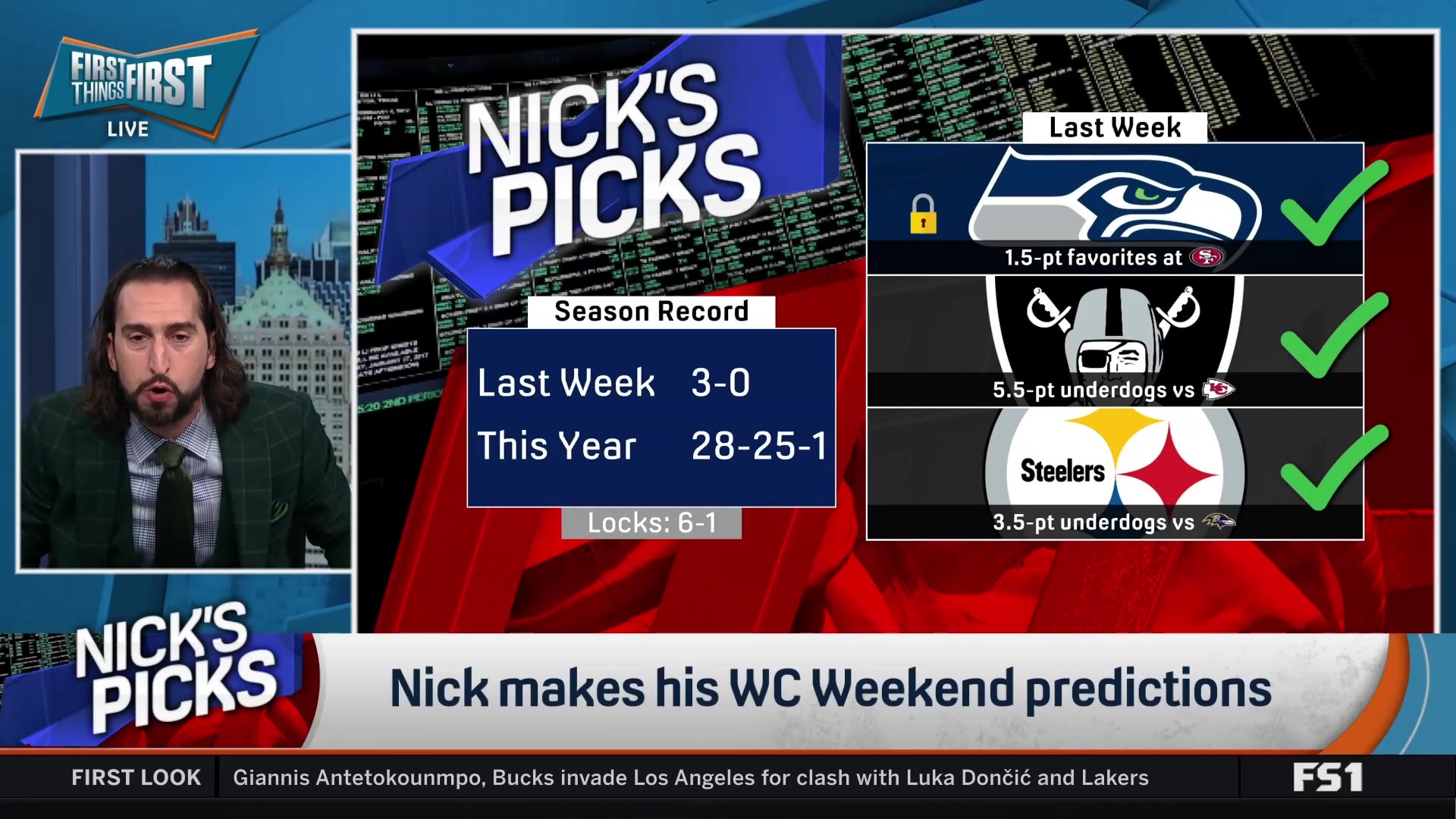 Nick's Picks: Full Wildcard Weekend Predictions