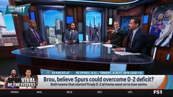 Brou believes a loss could benefit the young Spurs team