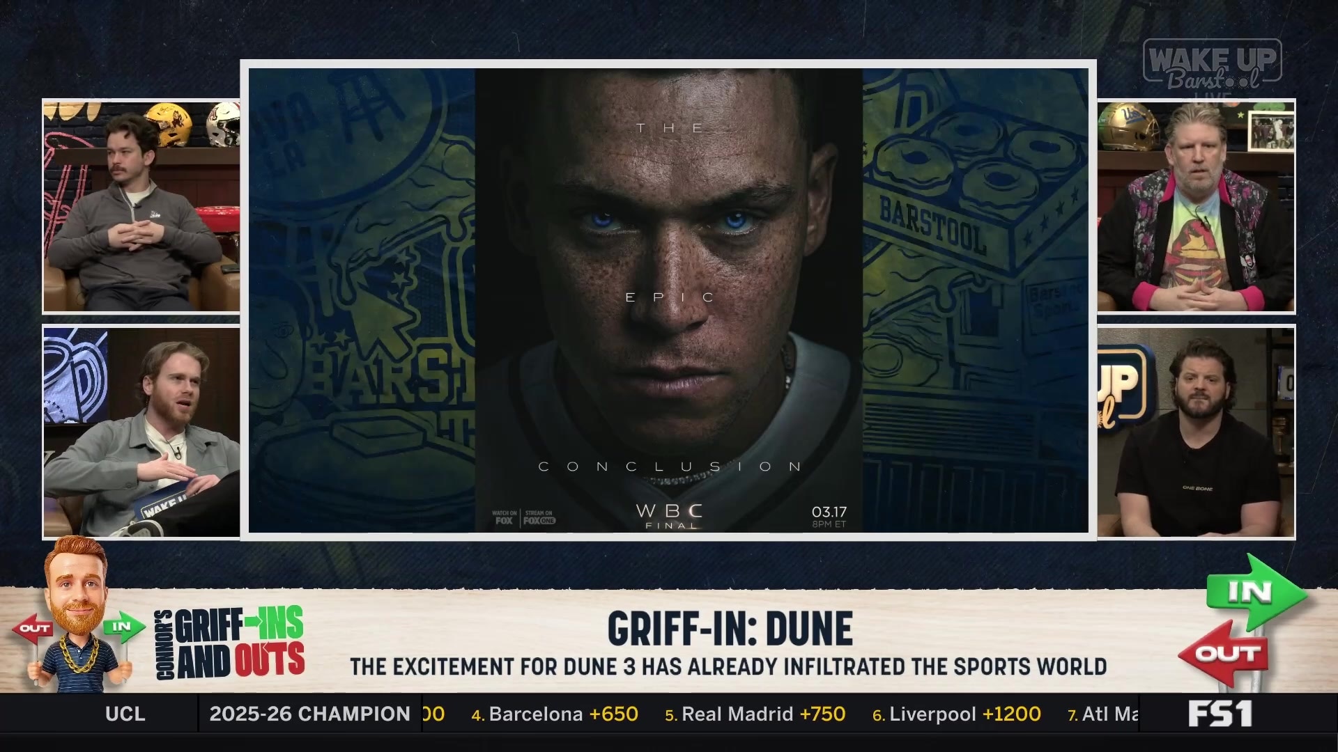 Dune 3 excitement infiltrates the sports world
