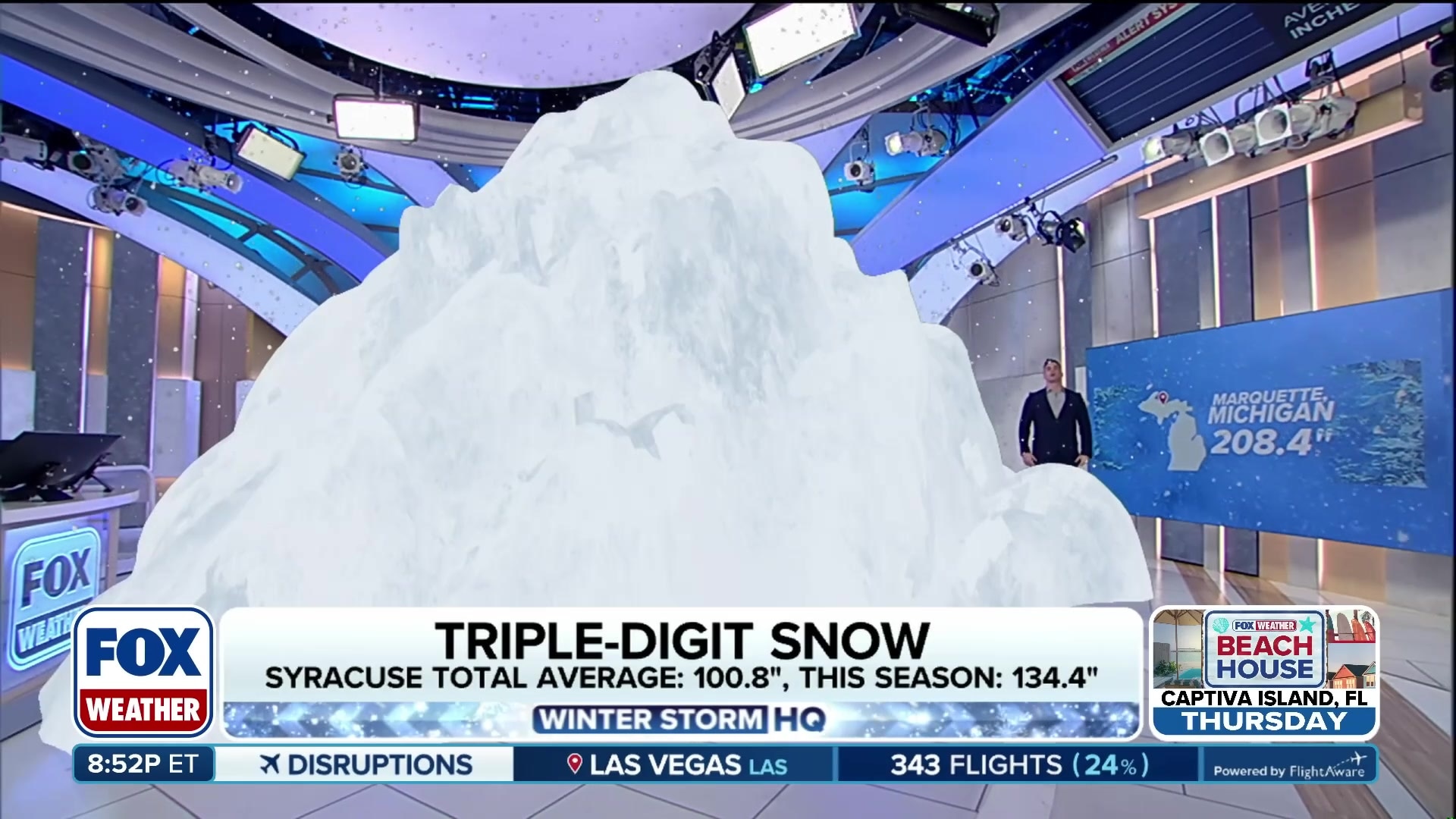 Marquette, Michigan sets record with 208.4 inches of snow