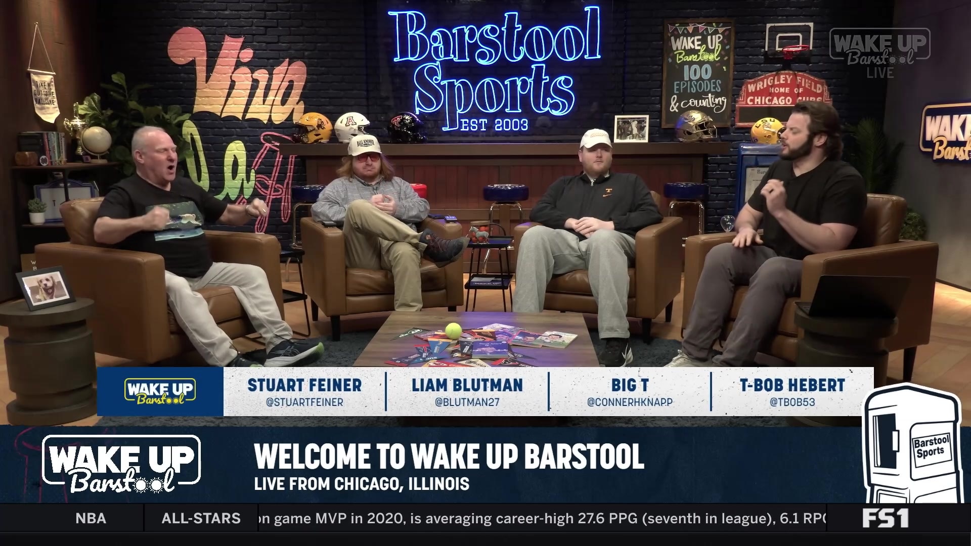 Stu Feiner celebrates his unexpected victory in a foot race