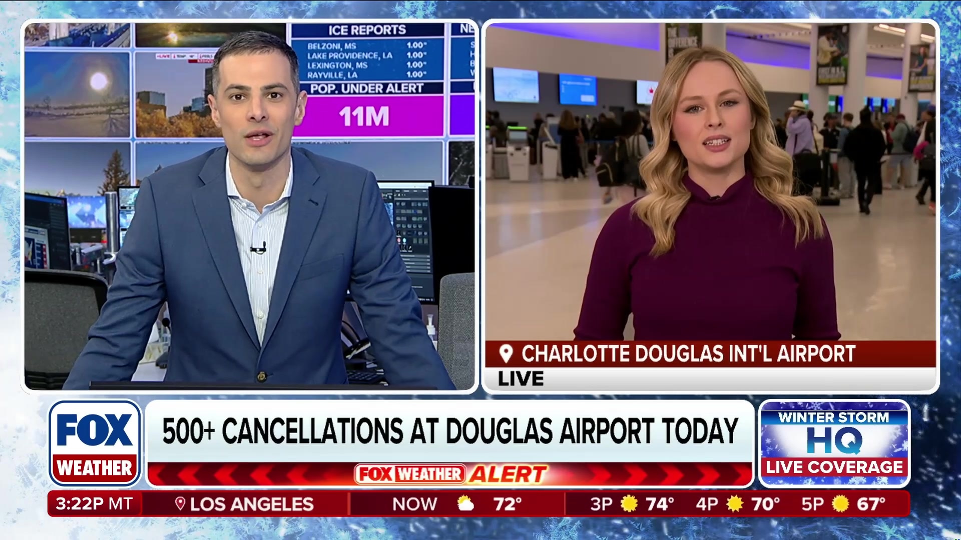 Charlotte Douglas Airport overwhelmed with stranded passengers