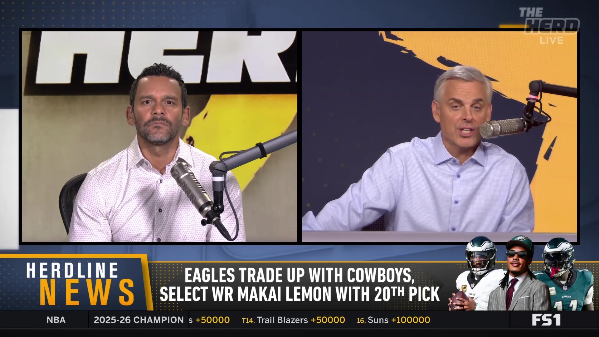 Eagles trade up to 'steal' Makai Lemon from Steelers in NFL Draft