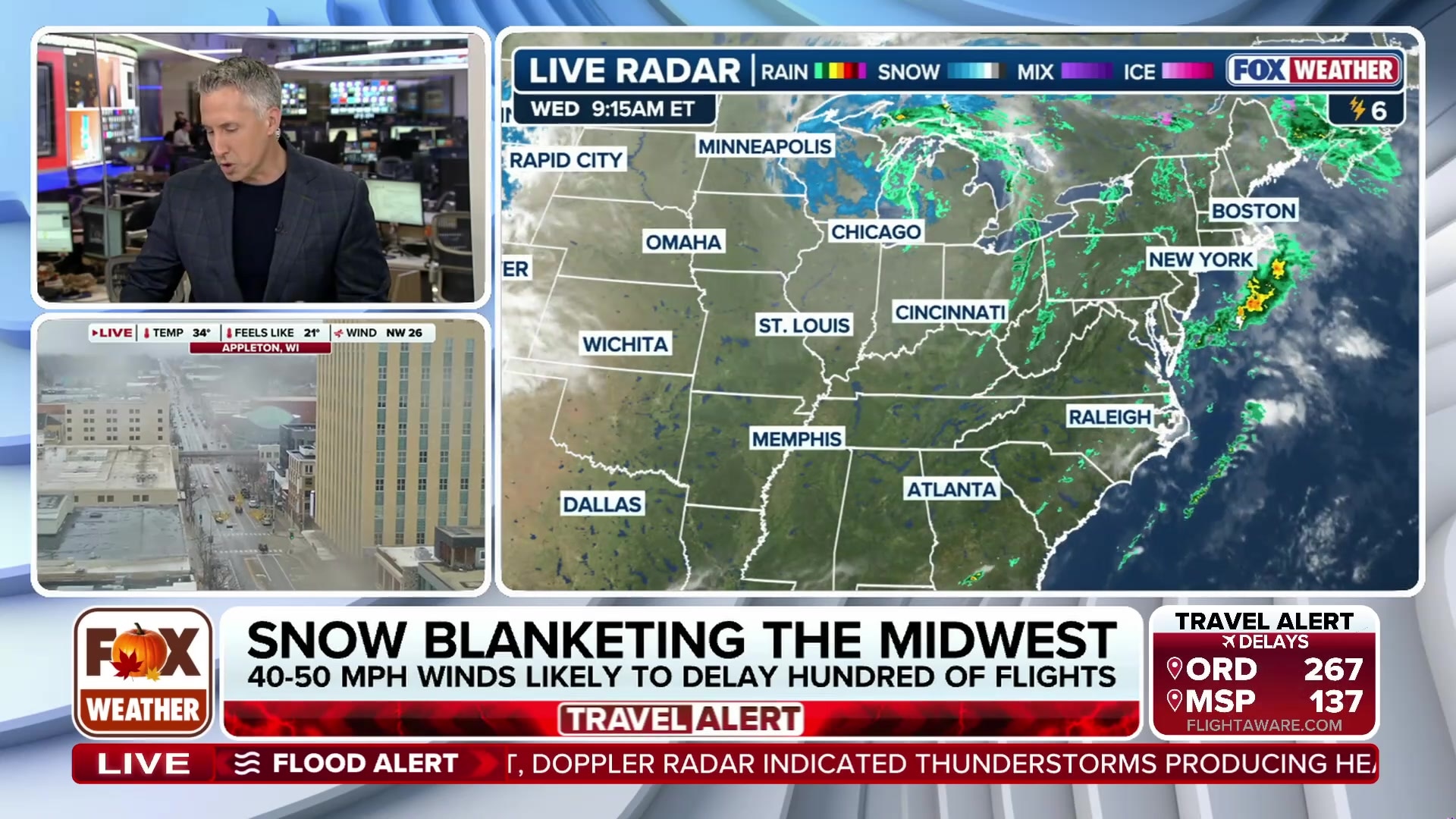 Synoptic vs. Lake-Effect Snow explained in the Great Lakes