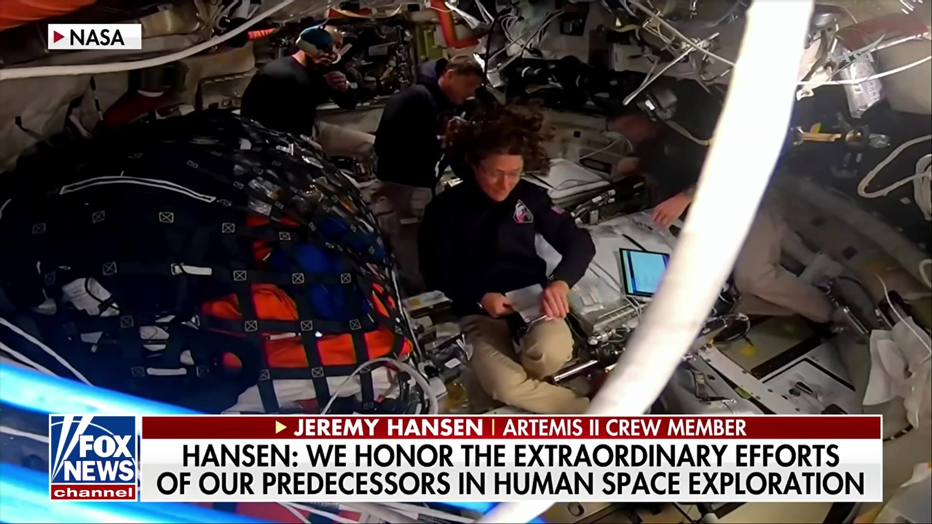 Artemis II crew member: We honor extraordinary efforts of our predecessors in human space exploration