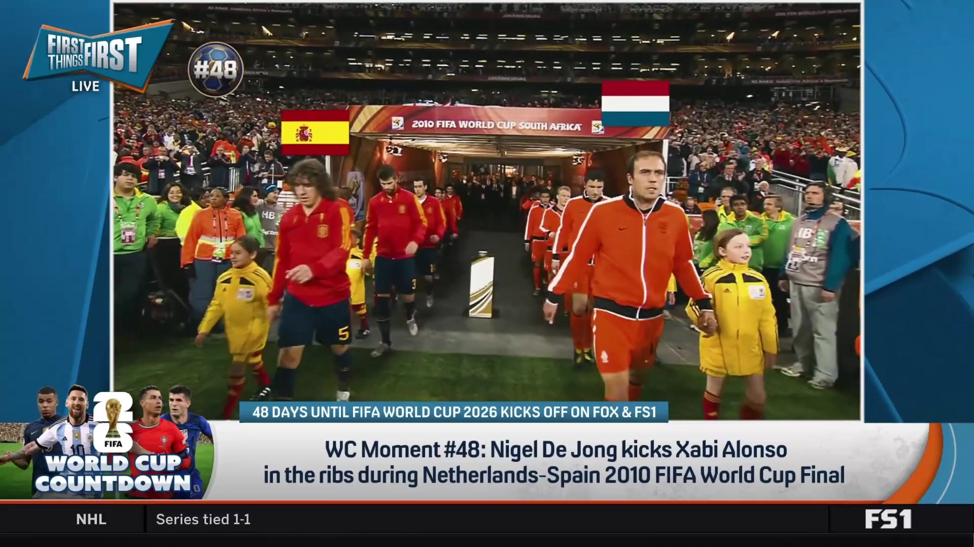 Nigel De Jong's infamous kick from 2010 FIFA World Cup Final