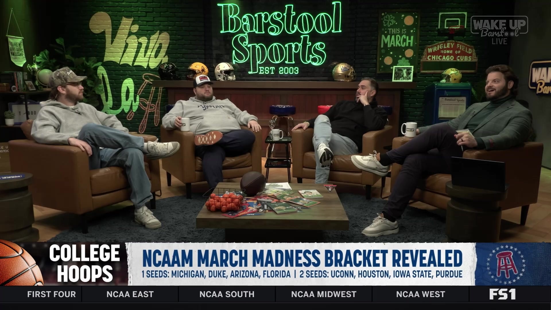 Big Cat reveals his foolproof "OSOC Method" for winning March Madness brackets