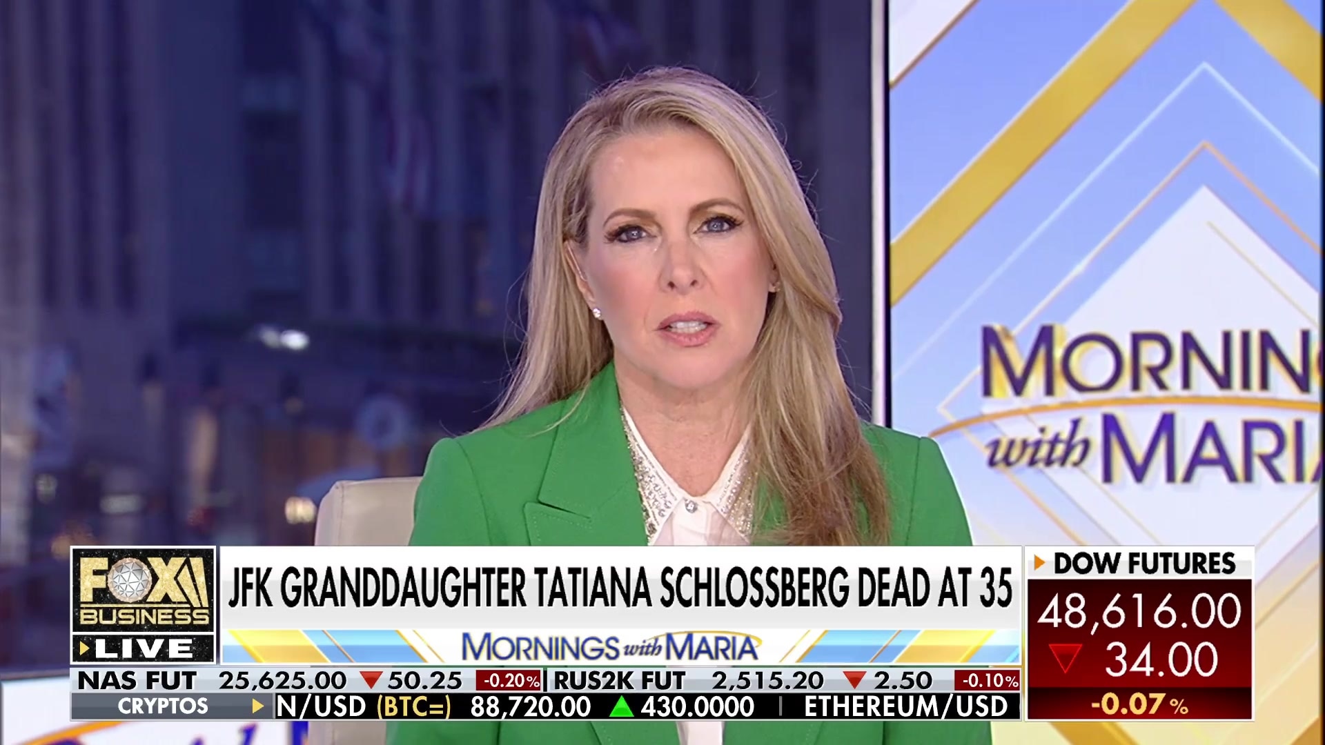 JFK's youngest granddaughter Tatiana Schlossberg dies at 35