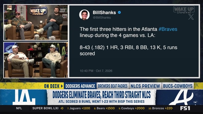 Big T and the crew discuss the Dodgers eliminating the Braves