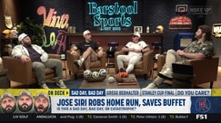 Jose Siri saves in-stadium buffet by robbing home run