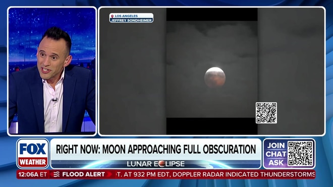 Ari Sarsalari explains why the moon turns red during a lunar eclipse