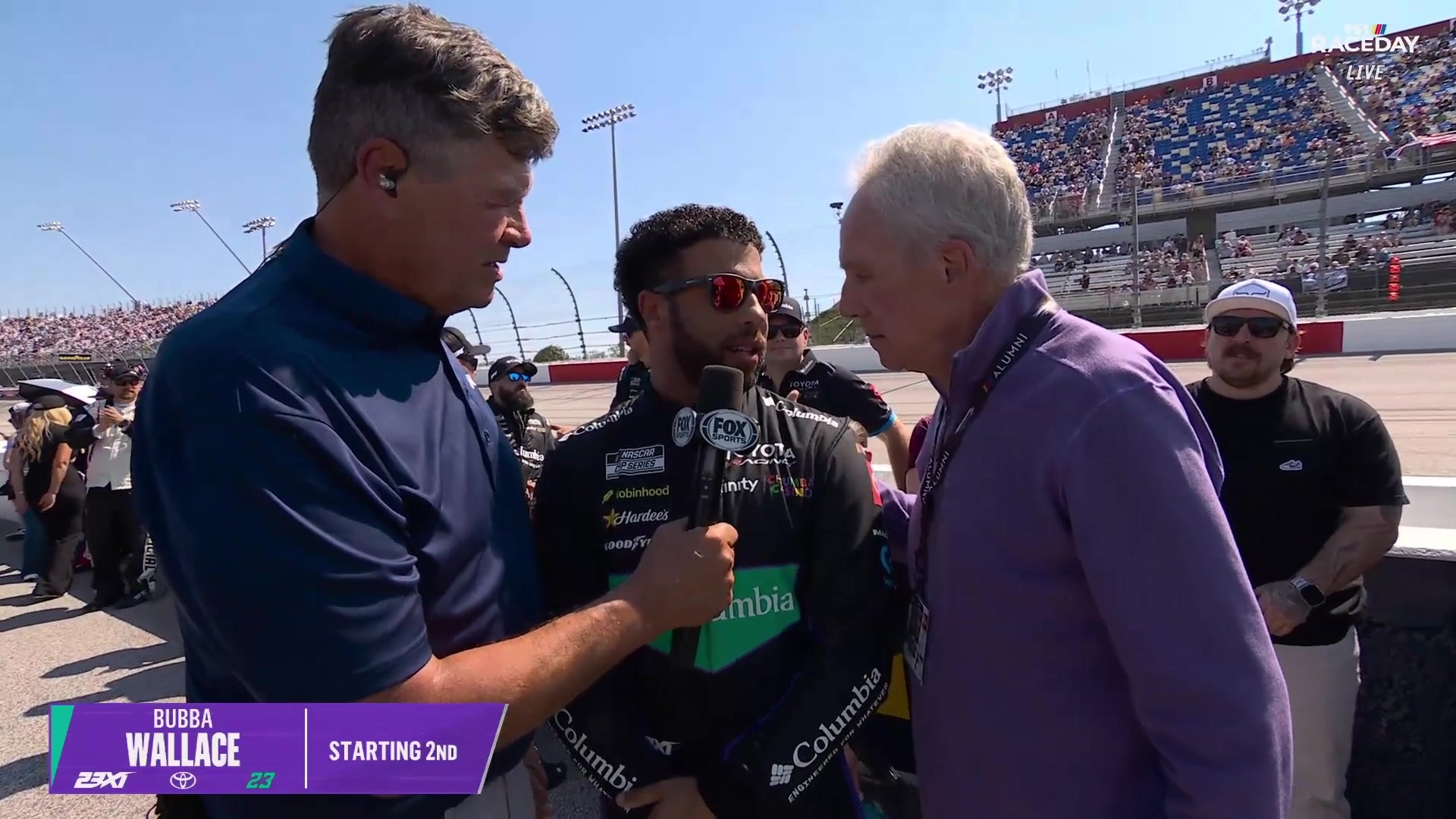 Bubba Wallace on his strong season and Darlington's challenges