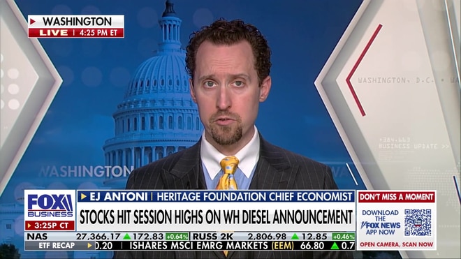 EJ Antoni highlights rising real 401k balances under Trump administration
