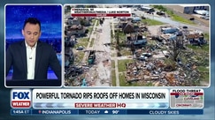 Powerful tornado causes major destruction in Menasha, Wisconsin