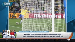 Maicon scores from an improbable angle in 2010 FIFA World Cup