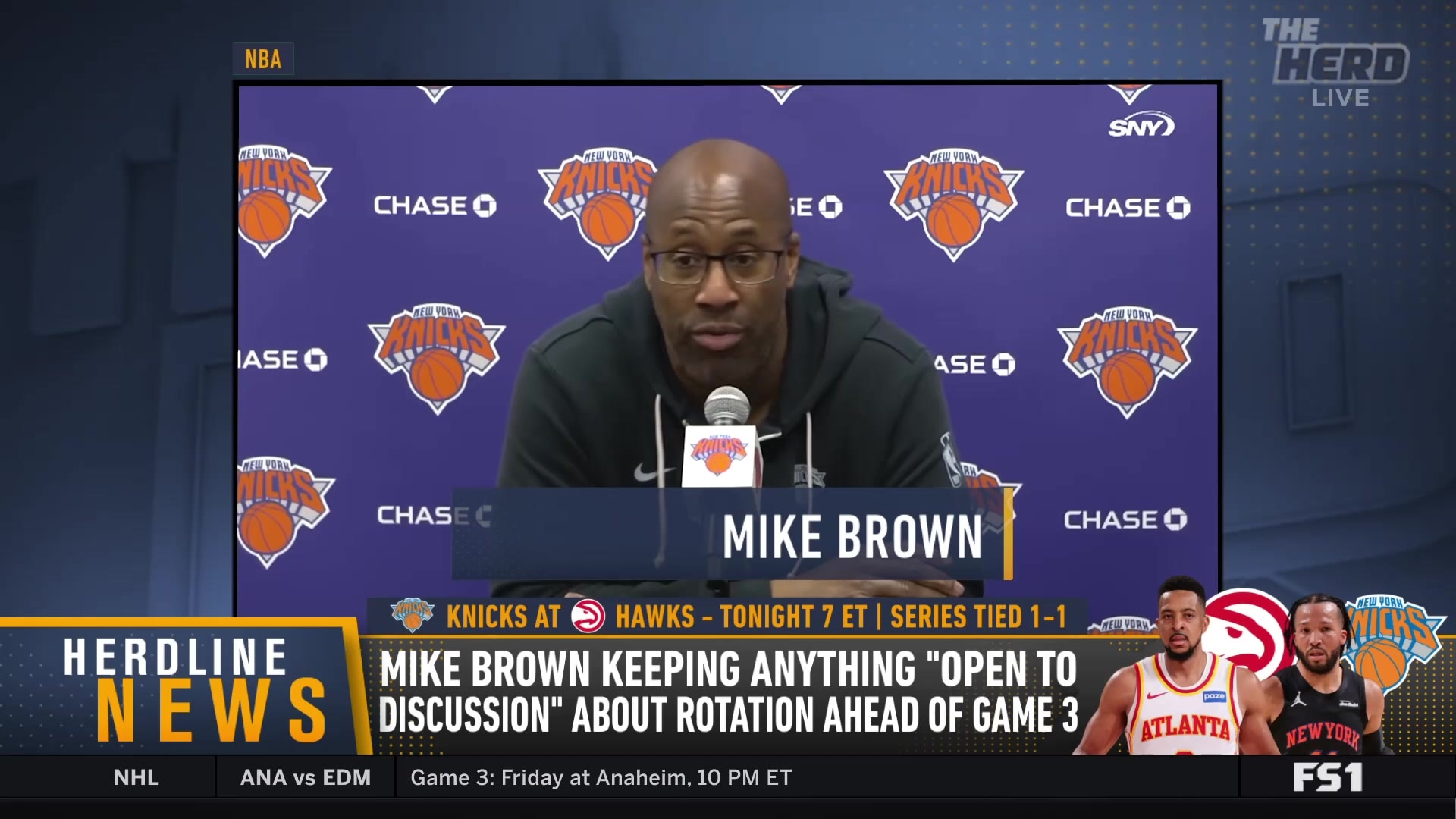 Mike Brown on playoff adjustments: 'Anything's open to discussion'