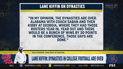 Lane Kiffin declares college football dynasties are over