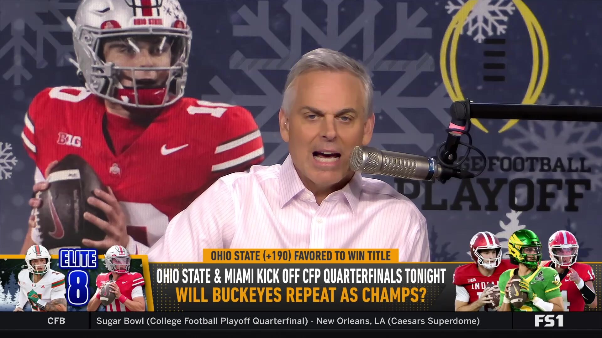 Colin Cowherd values outcome over process in College Football Playoff vs. March Madness