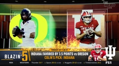 Colin Cowherd's Indiana vs Oregon Blazin' 5 Pick