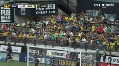 Portland Timbers score to level the match against Club América