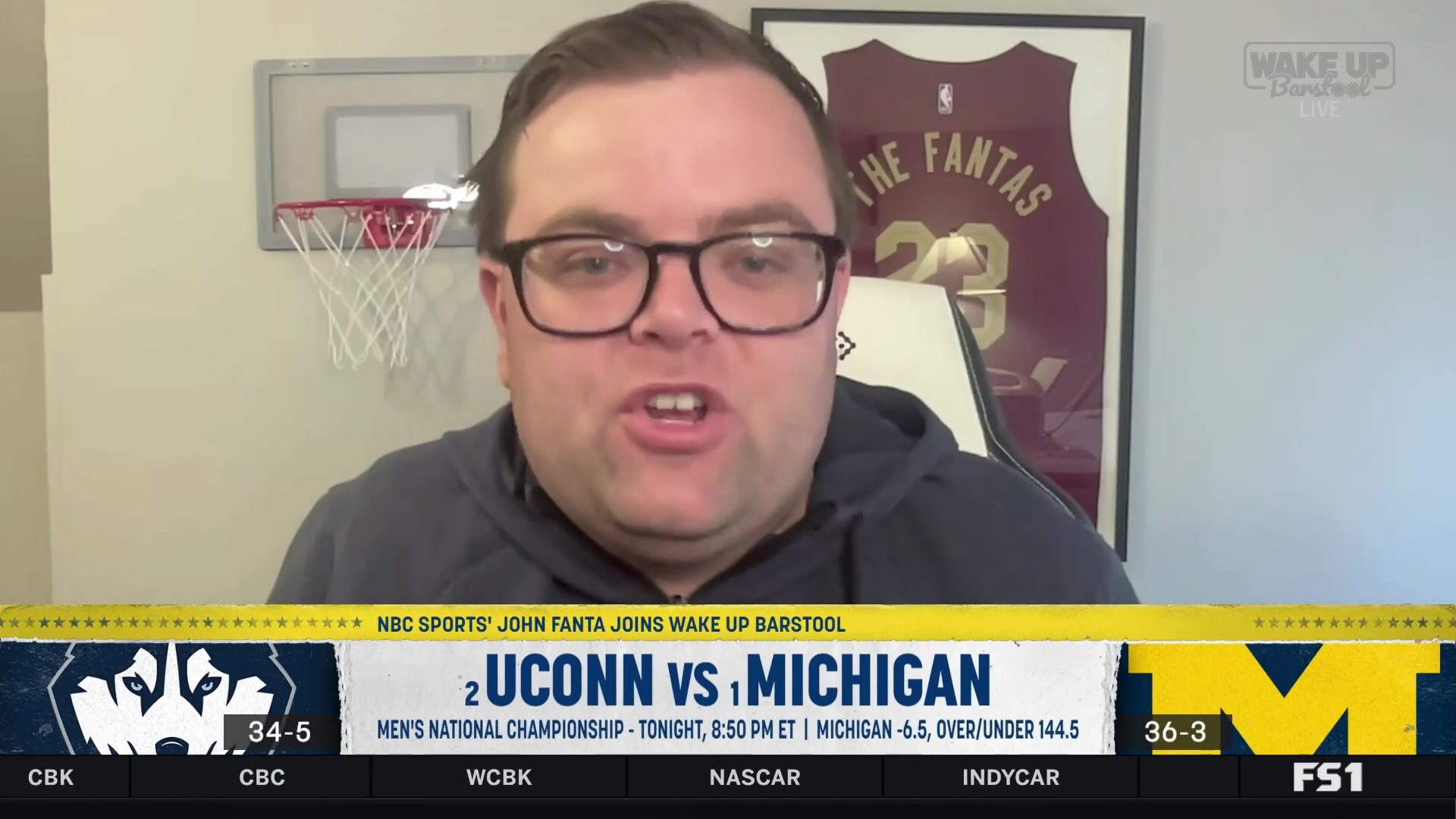 Dan Hurley compared to Jack Nicholson in 'The Shining'