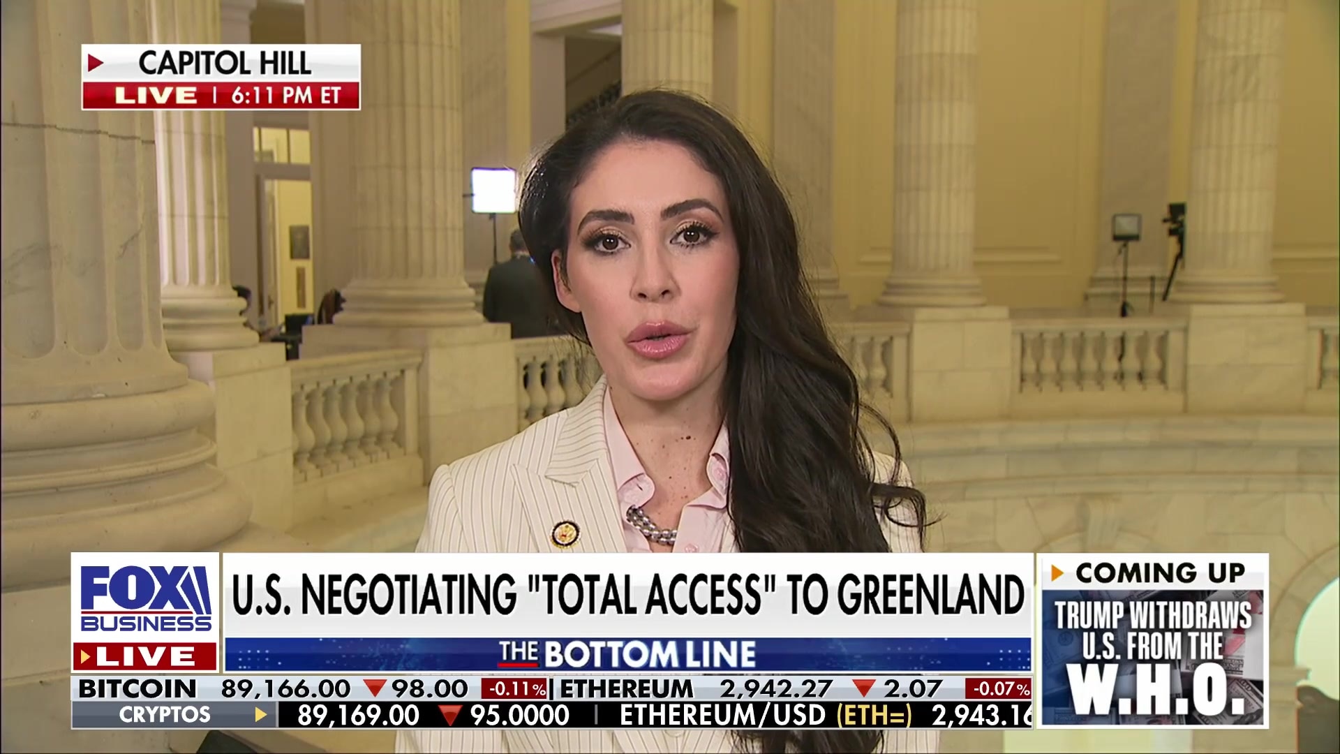 Congresswoman Anna Paulina Luna explains national security benefits of Greenland deal