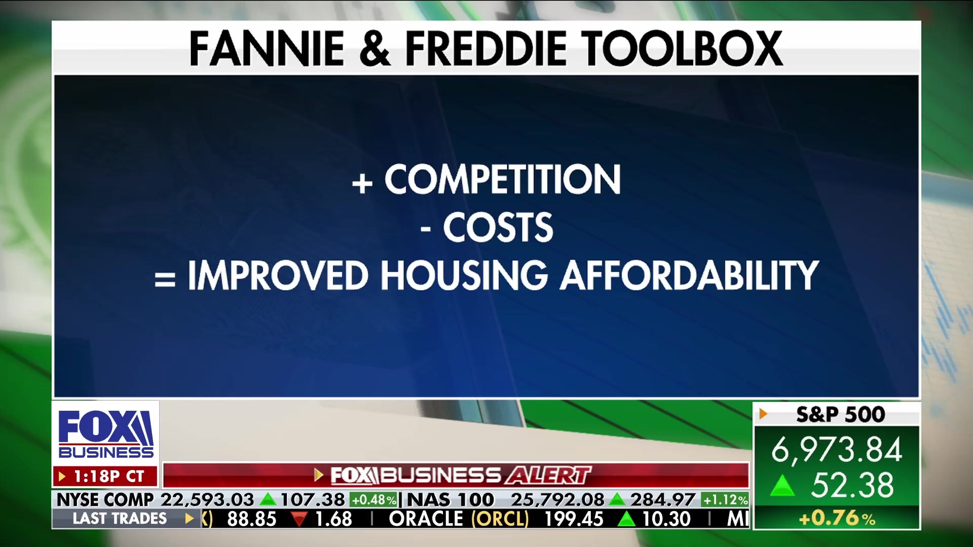 William Pulte on utilizing Fannie and Freddie to benefit American housing
