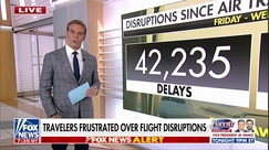 Over 42,000 flight delays and 10,000 cancellations in six days