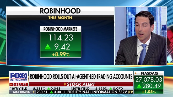Robin Hood rolls out AI-agent-led trading accounts