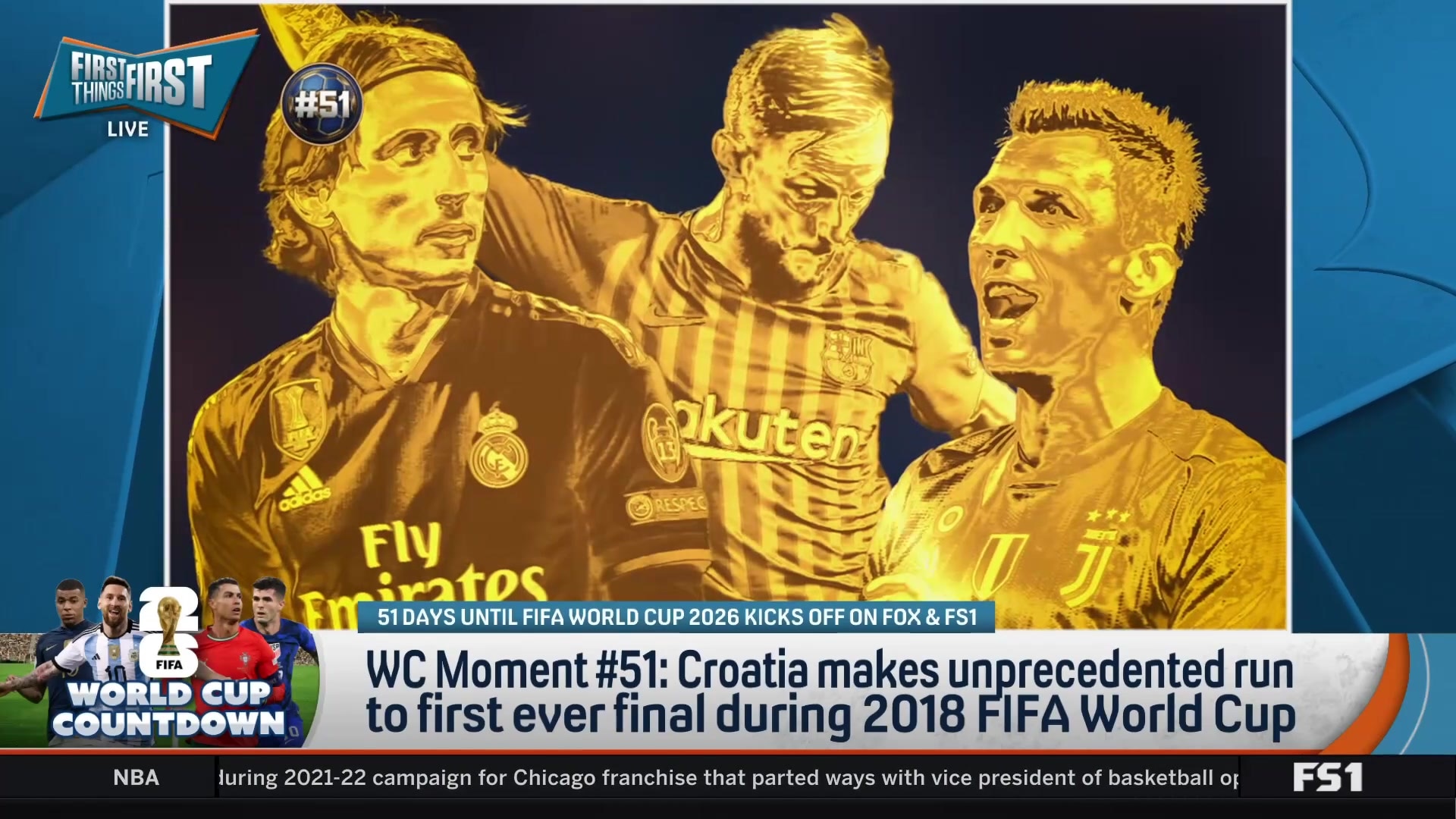 Croatia's unprecedented 2018 World Cup final run