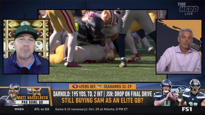 Matt Hasselbeck and Colin Cowherd analyze 49ers vs. Seahawks & Sam Darnold