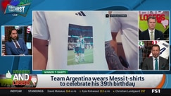 Team Argentina honors Messi's 39th birthday