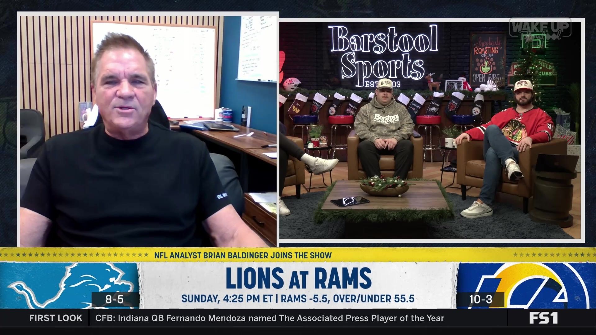 Brian Baldinger explains why the Lions vs. Rams matchup favors Los Angeles