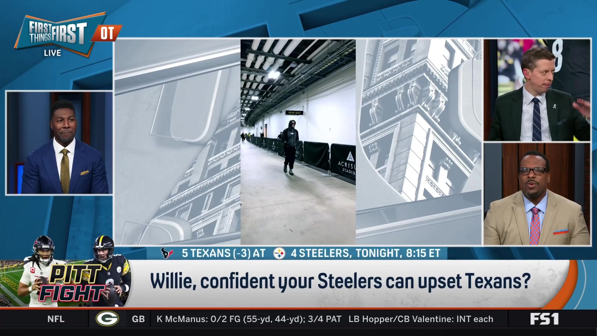 Willie McGahee confident Steelers will upset Texans