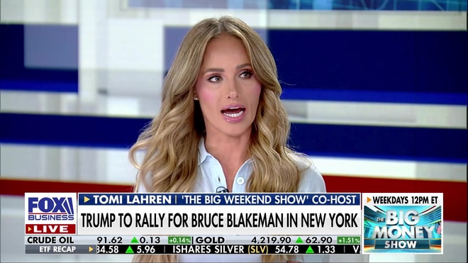 Donald Trump's campaign blitz in New York could boost Republican Bruce Blakeman