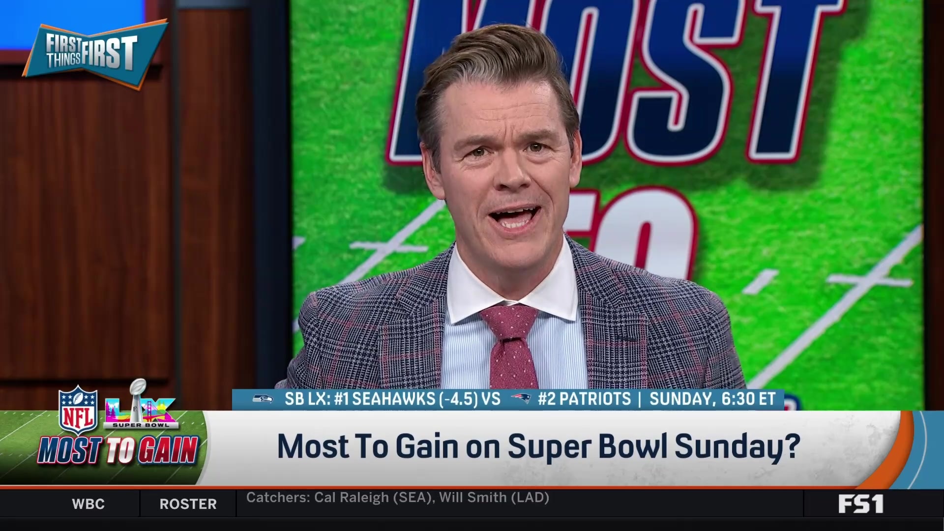 Nick introduces 'Most To Gain' segment for Super Bowl Sunday