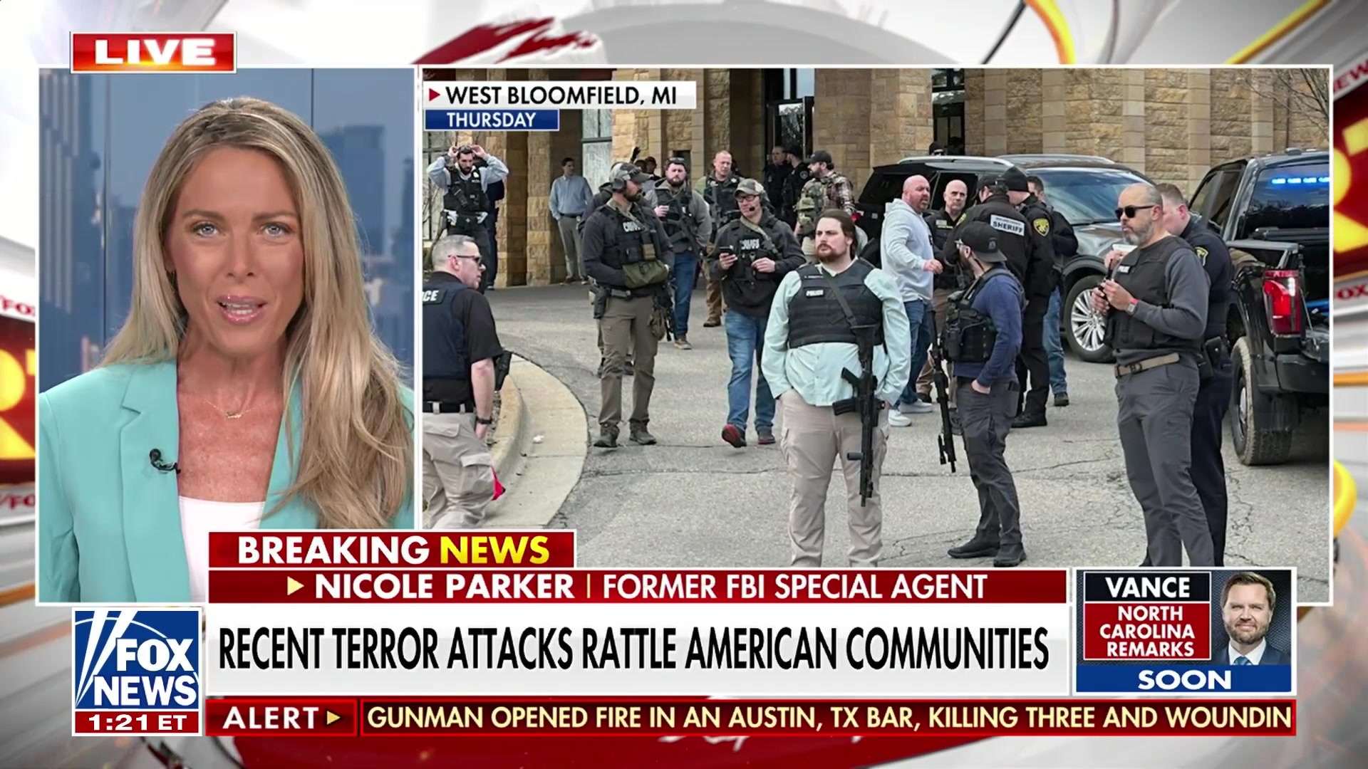 Former FBI Agent Nicole Parker praises law enforcement heroism, underscores importance of training and public vigilance