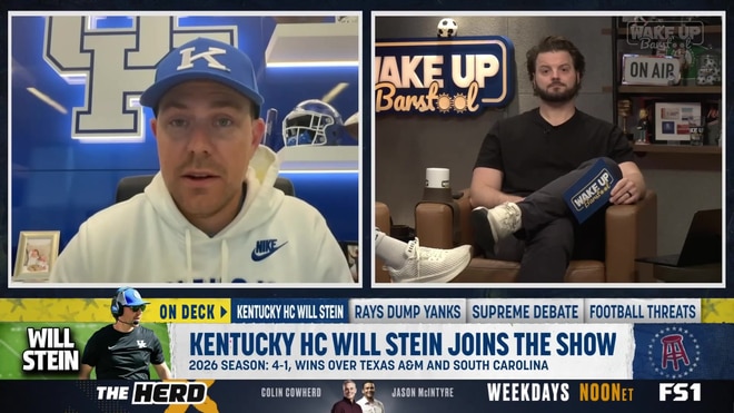 Will Stein on Kentucky's hot start and overtime 2-point conversion