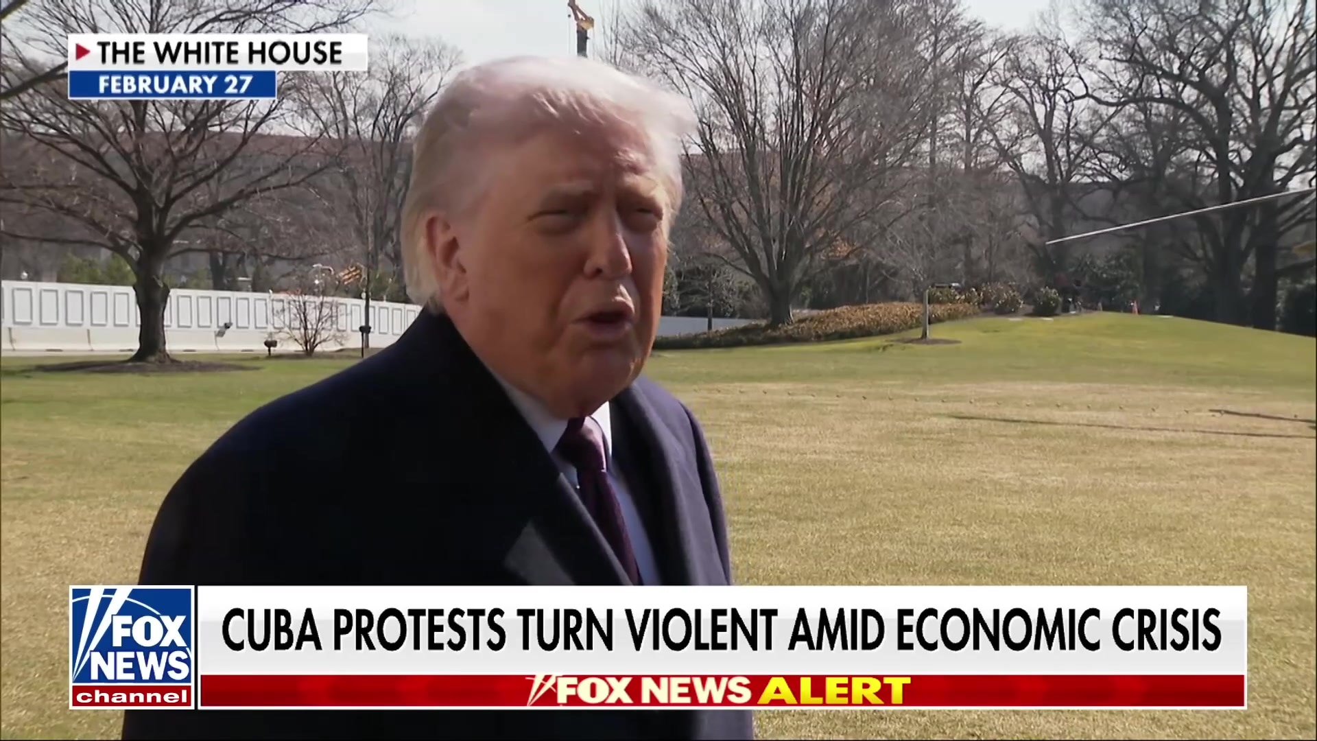 President Trump predicts Cuba will 'fall soon,' suggests 'friendly takeover'