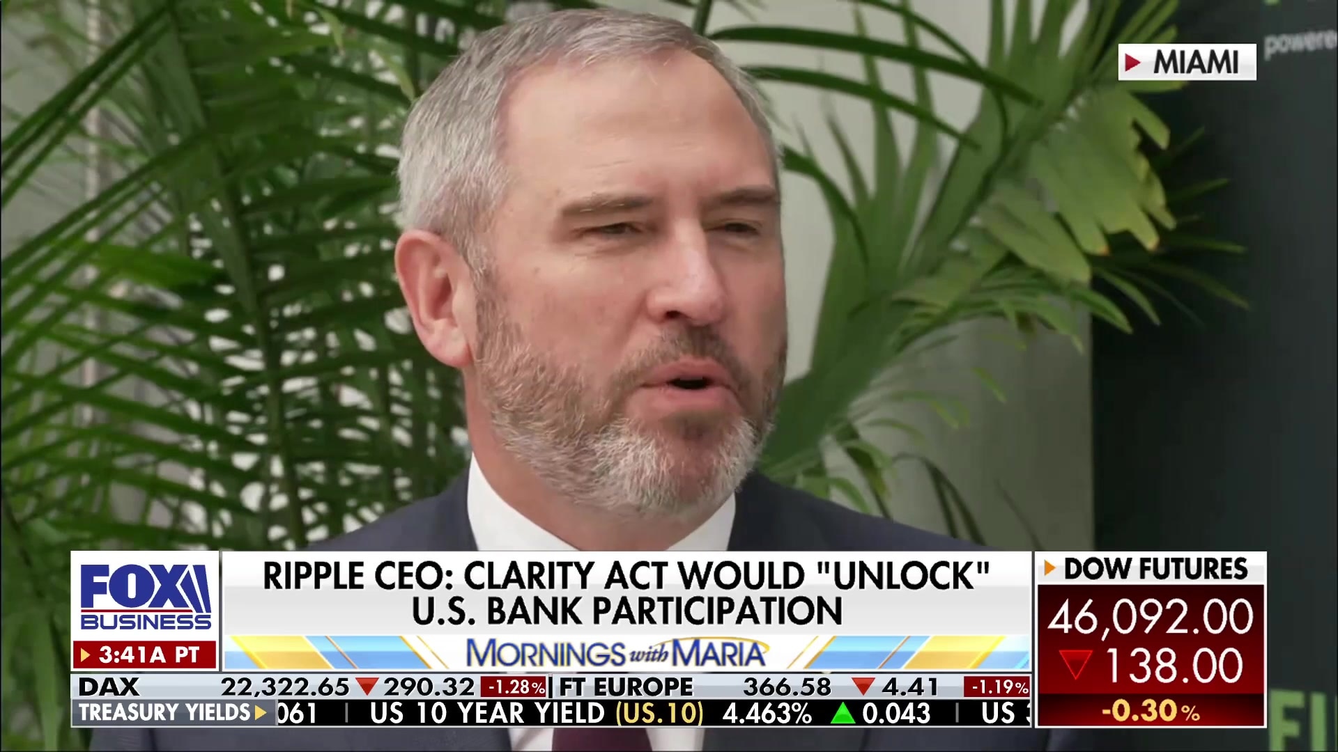 Ripple CEO: CLARITY Act would "unlock" U.S. bank participation
