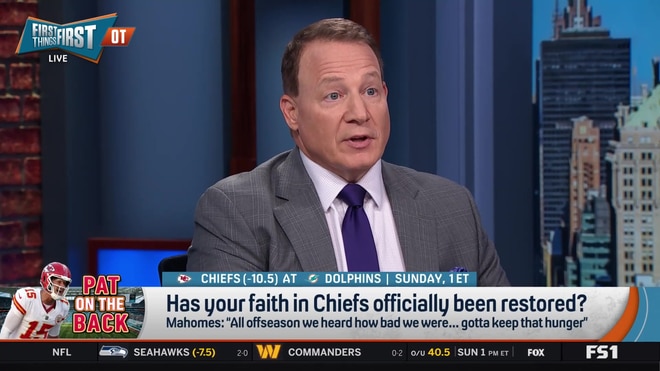 Has faith in the Kansas City Chiefs officially been restored?